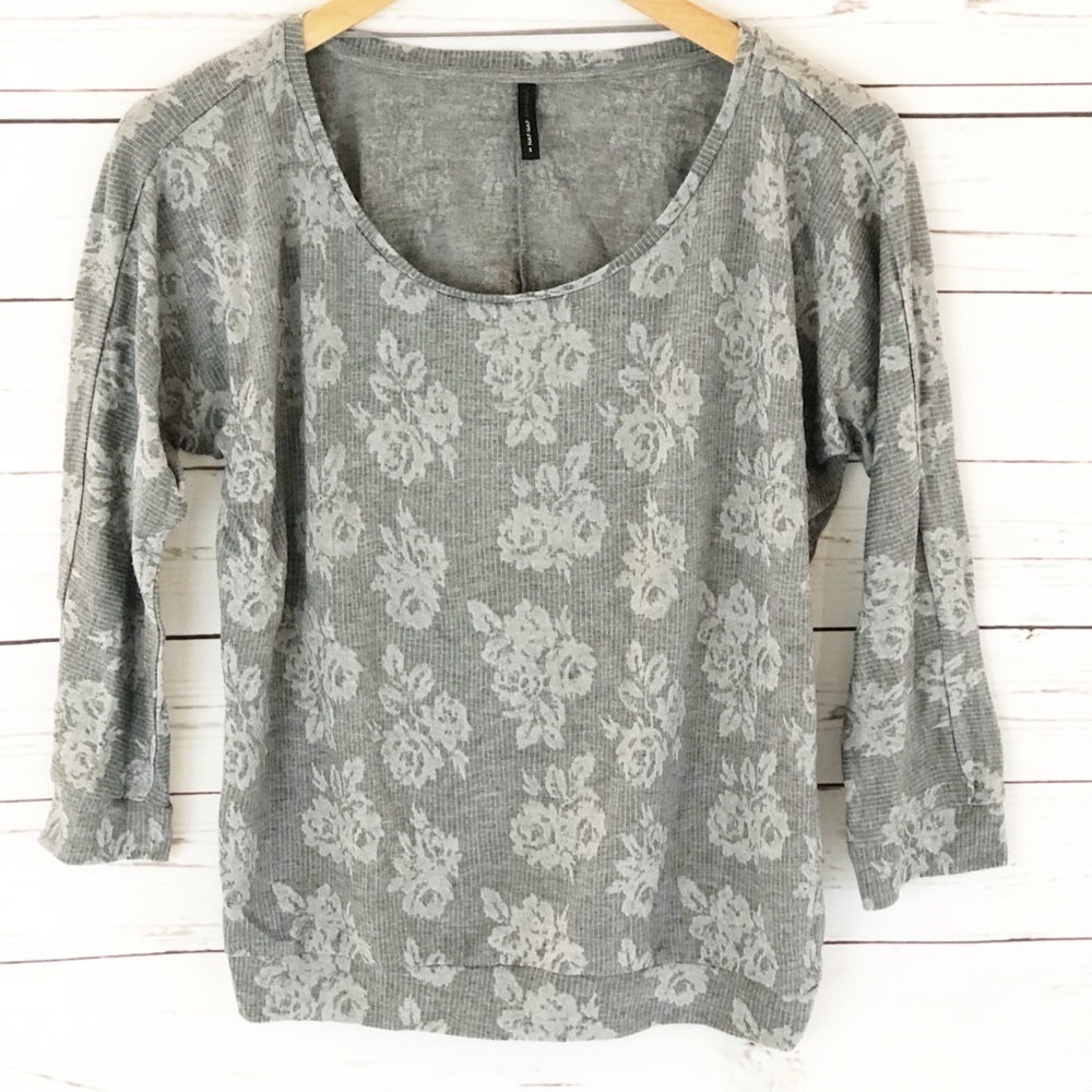 NAF NAF floral top